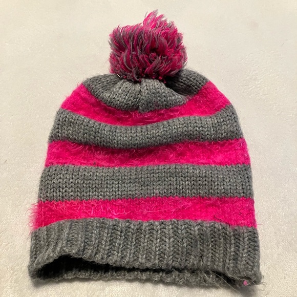 Other - *last chance* Grey/pink hat size 4-6